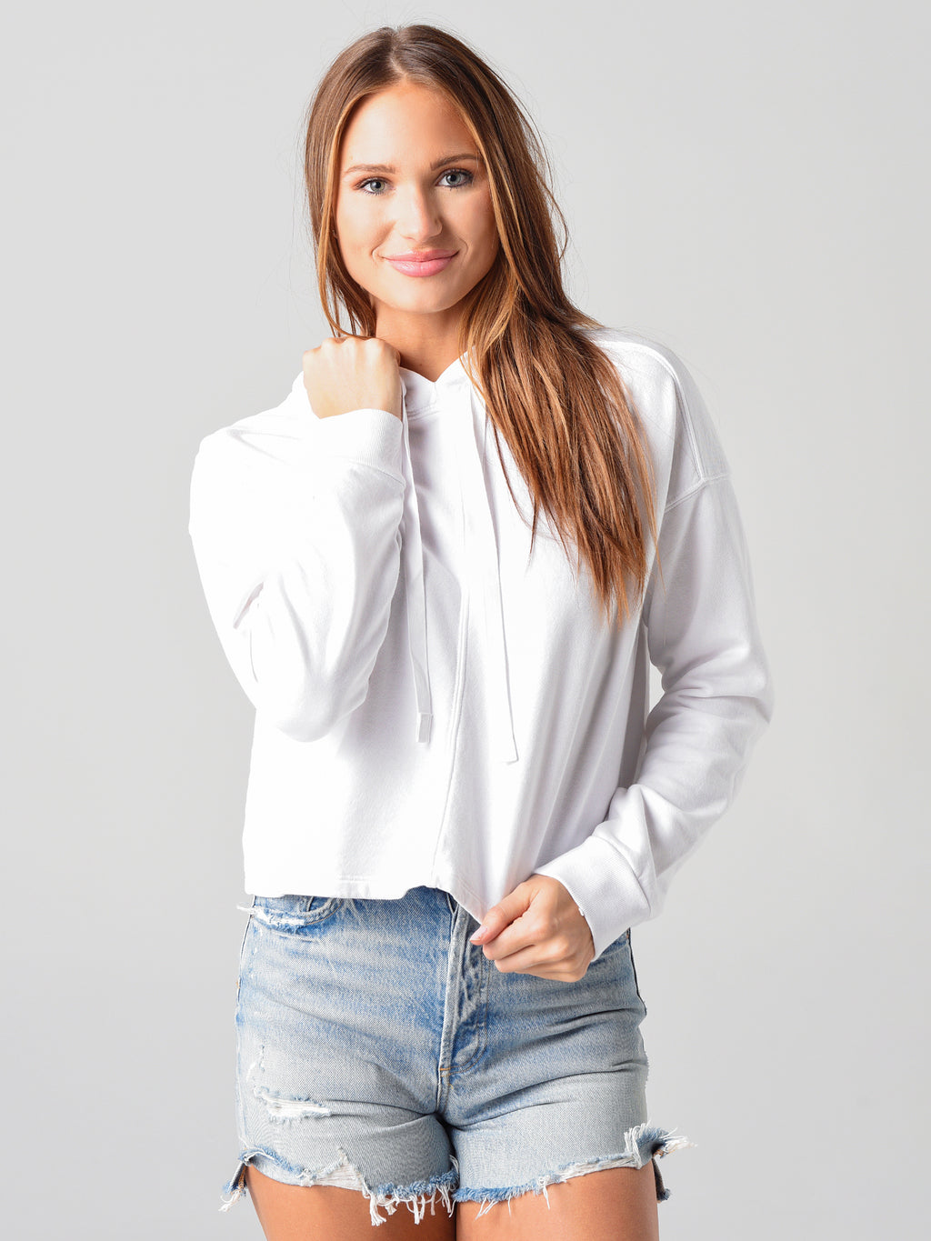Velvet Women's Wilda Vintage Fleece Cropped Hoodie - Saint Bernard