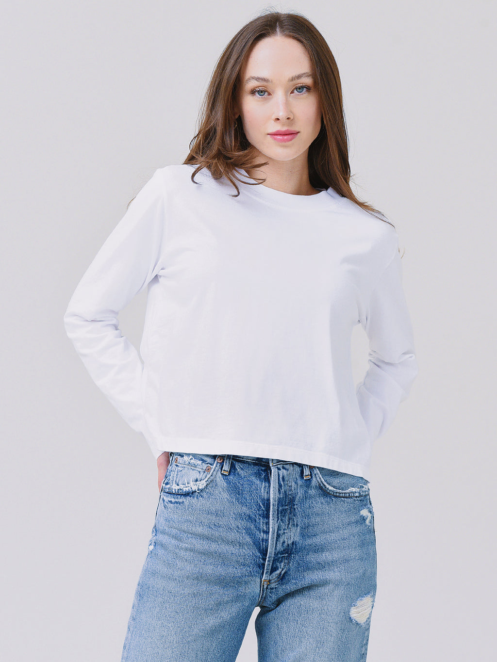 Velvet Women's Winona Long Sleeve Tee - Saint Bernard