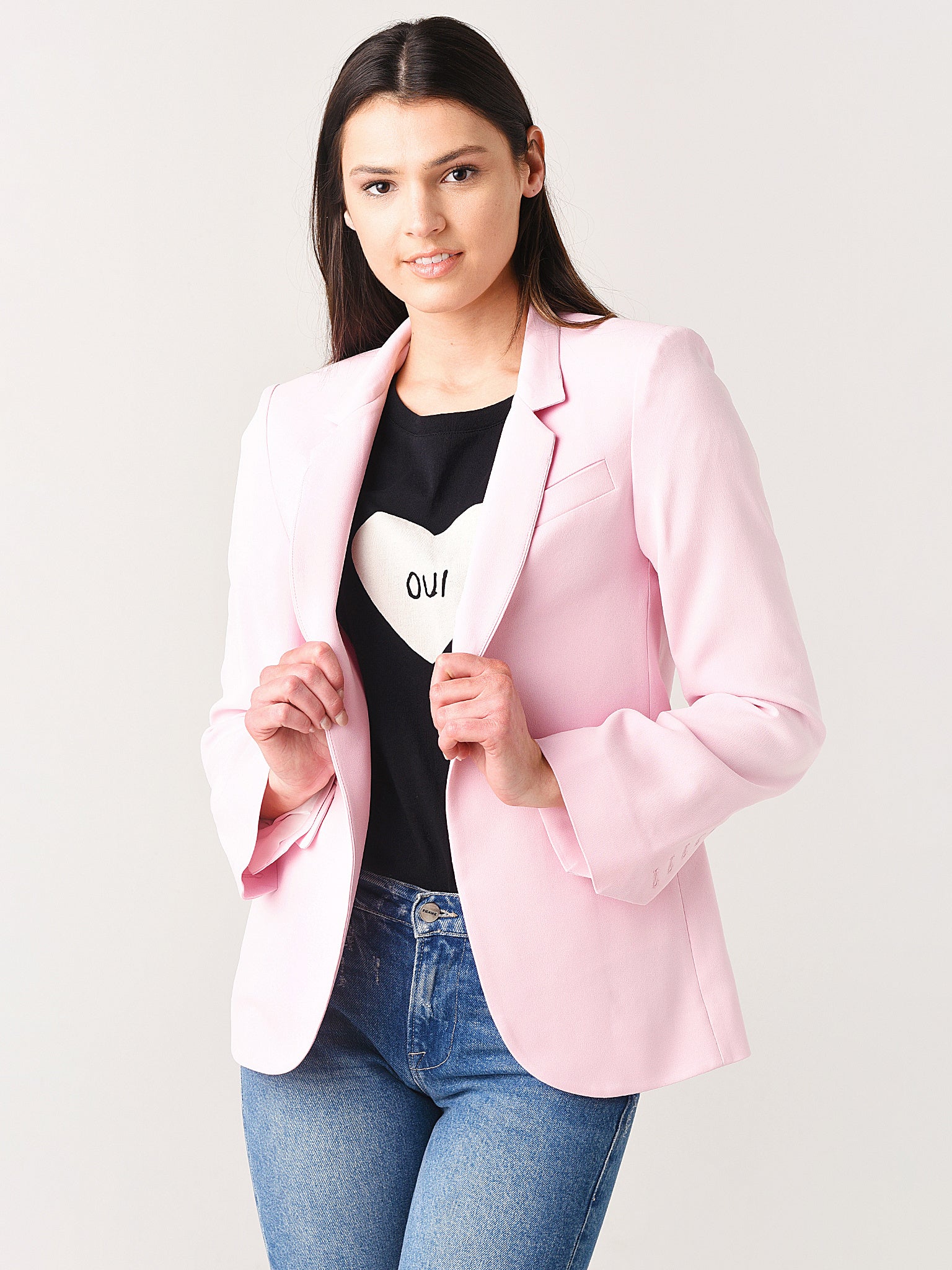 Zadig & Voltaire Women's Very Crepe Blazer - Saint Bernard