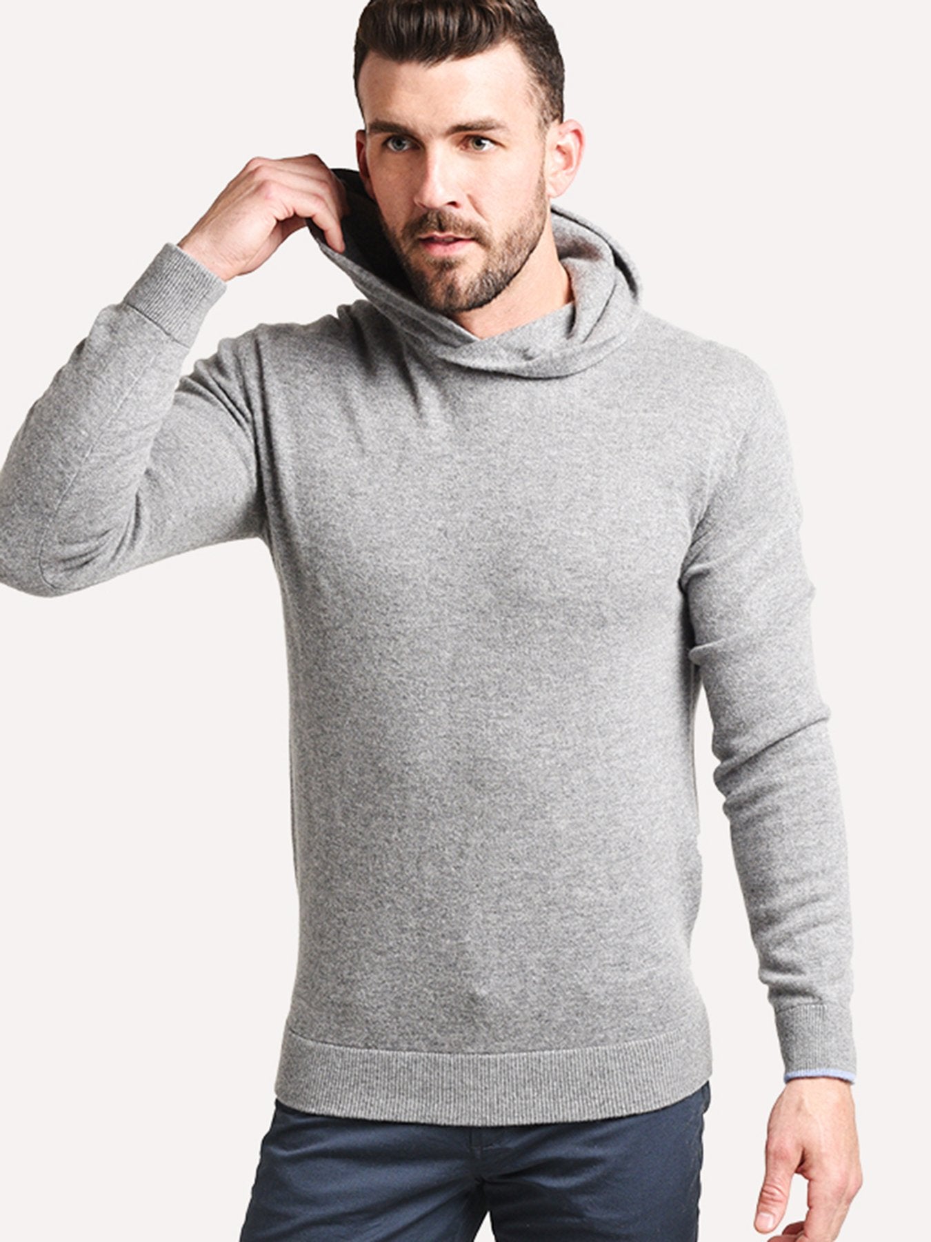 Greyson Men's Koko Hooded Solid Sweater