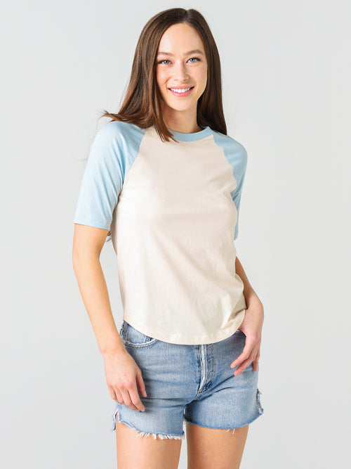 Faherty Brand Women's Charlie Baseball Tee