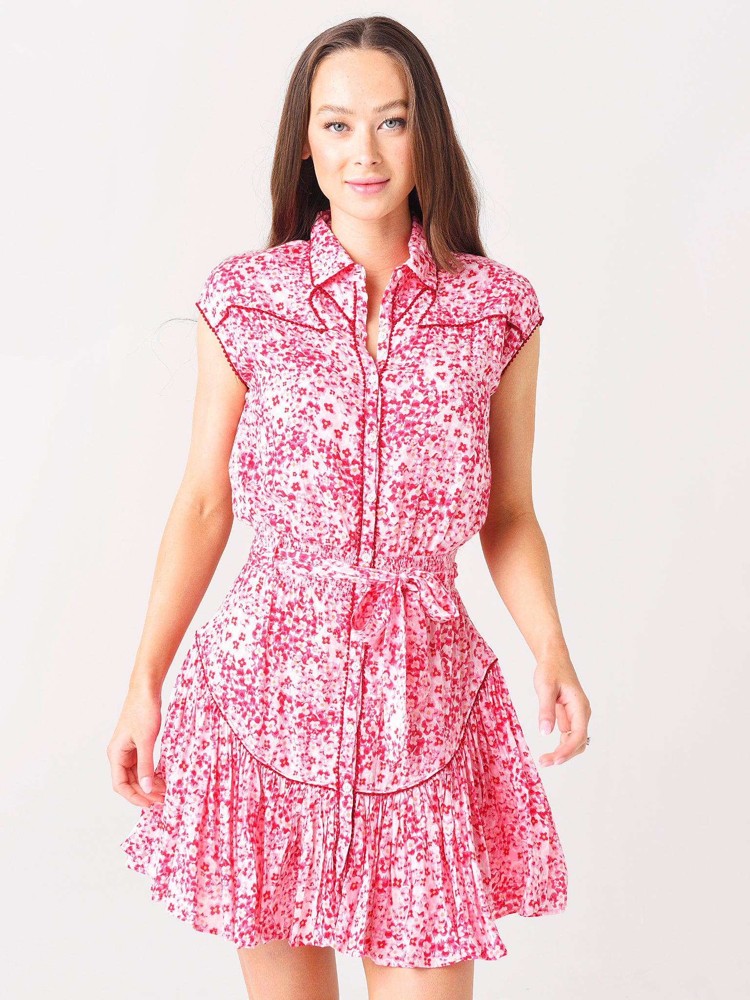 Poupette St Barth Women's Margo Mini Dress - Saint Bernard