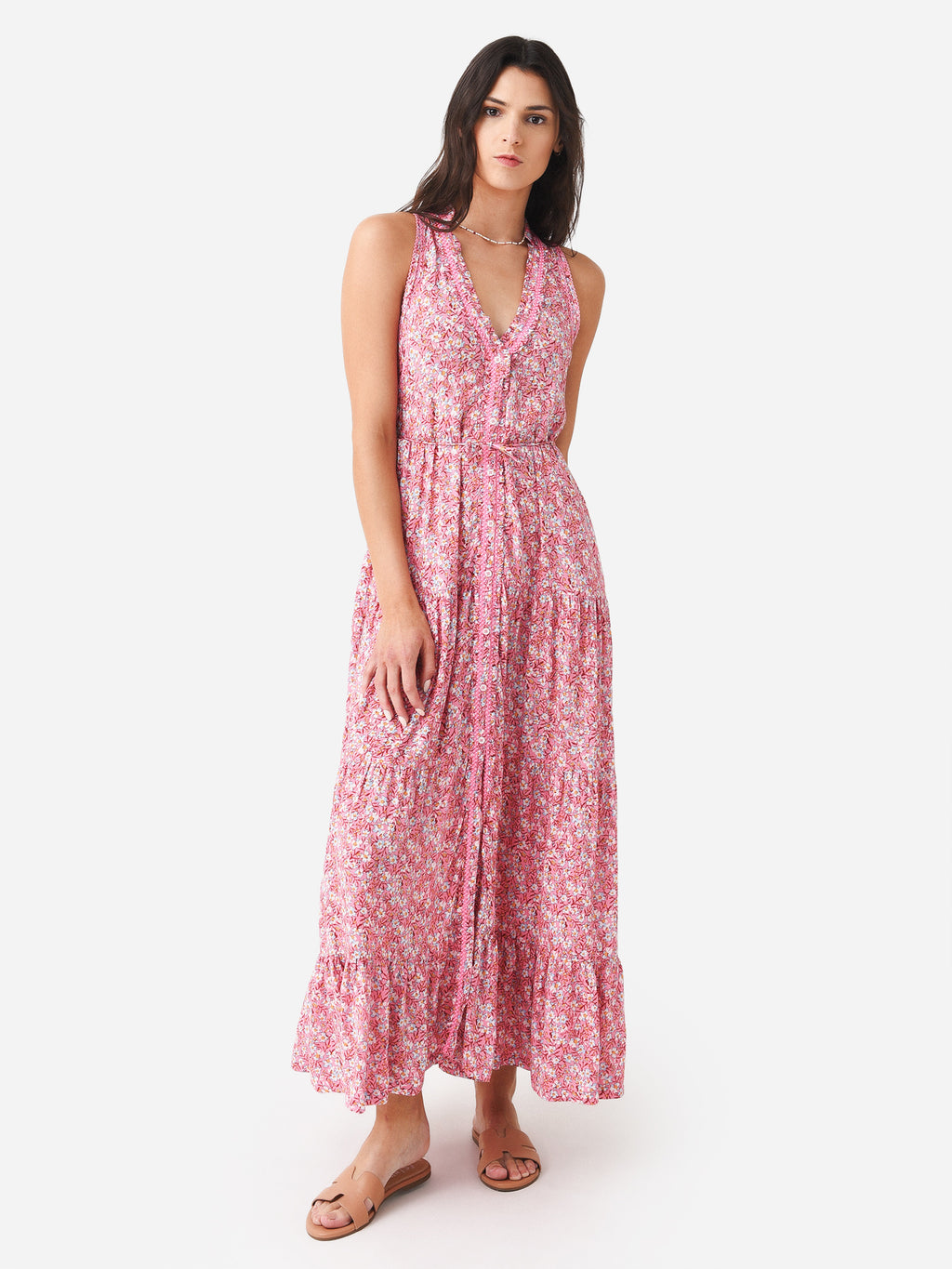 Poupette St Barth Women's Nana Long Dress - Saint Bernard