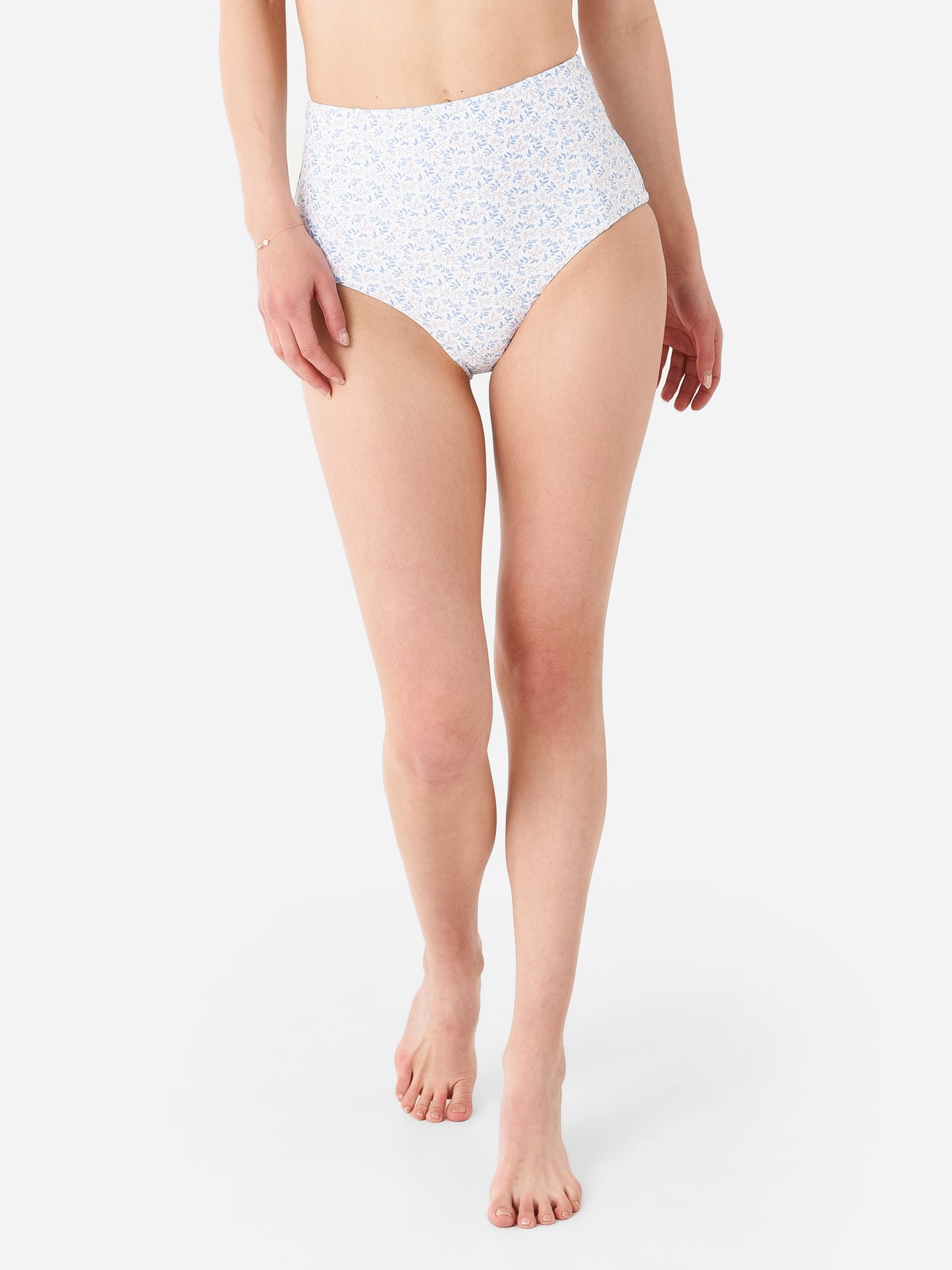 Minnow Women's High Waisted Bikini Bottom - Saint Bernard