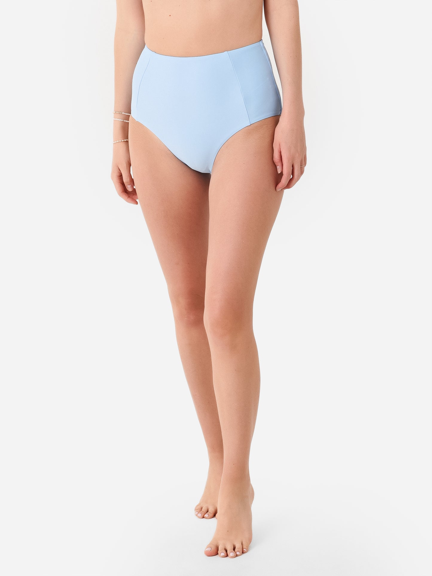 Minnow Women's High Waisted Bikini Bottom - Saint Bernard
