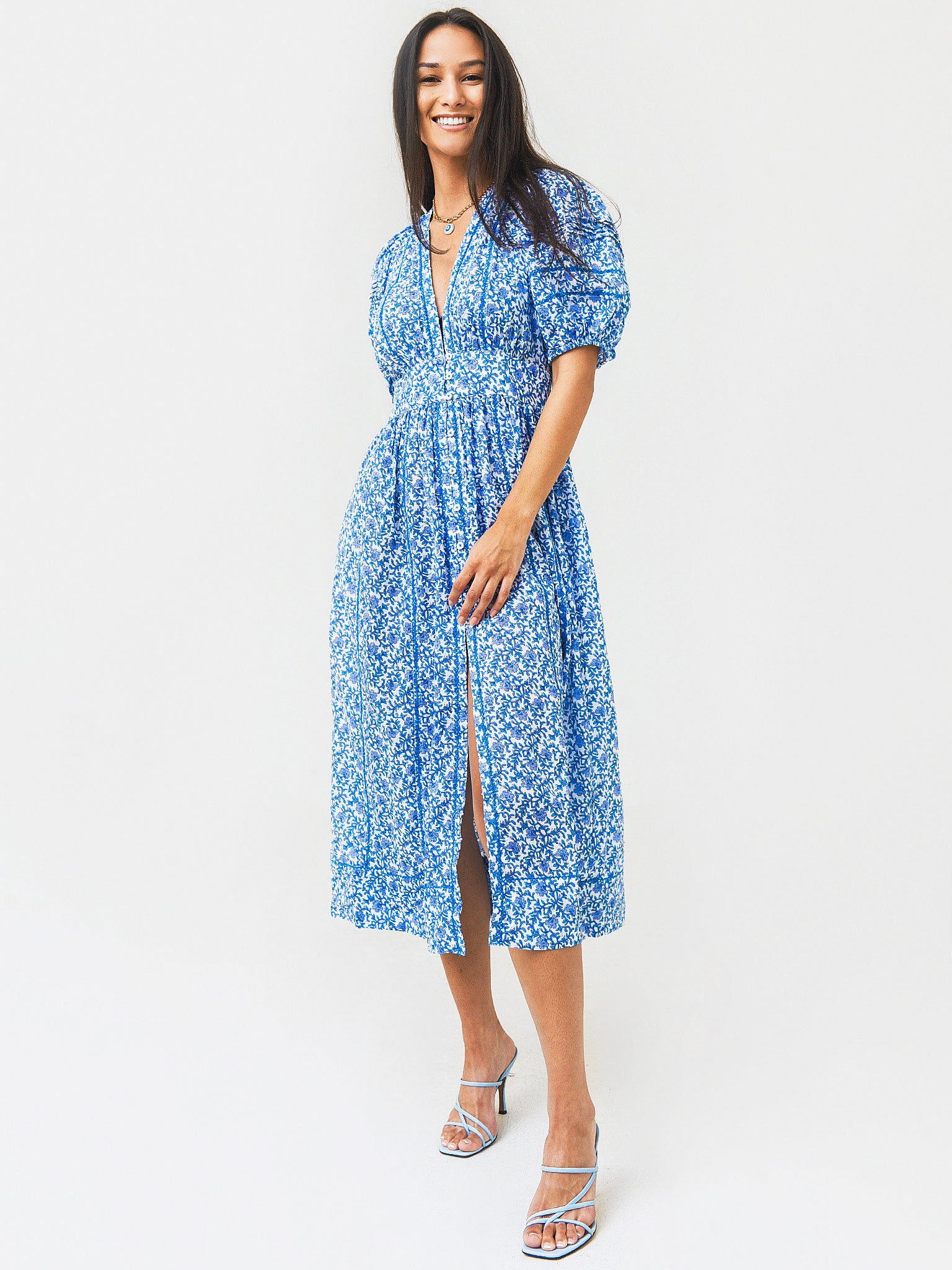 Poupette St. Barth Women's Reine Midi Dress Poupette St. Barth Women's Reine Midi Dress