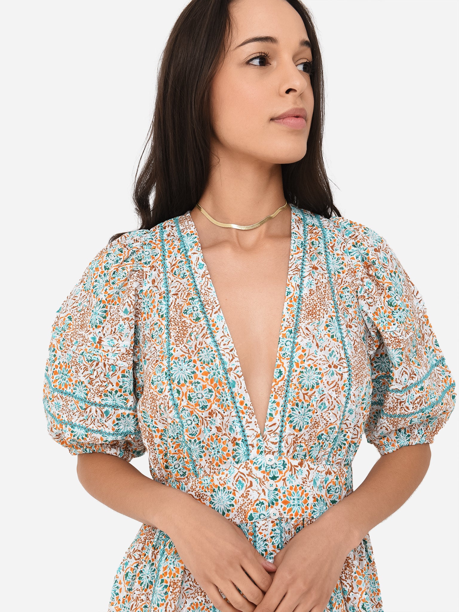 poupette st barth reine midi dress Poupette St Barth Midi Dress - Reine