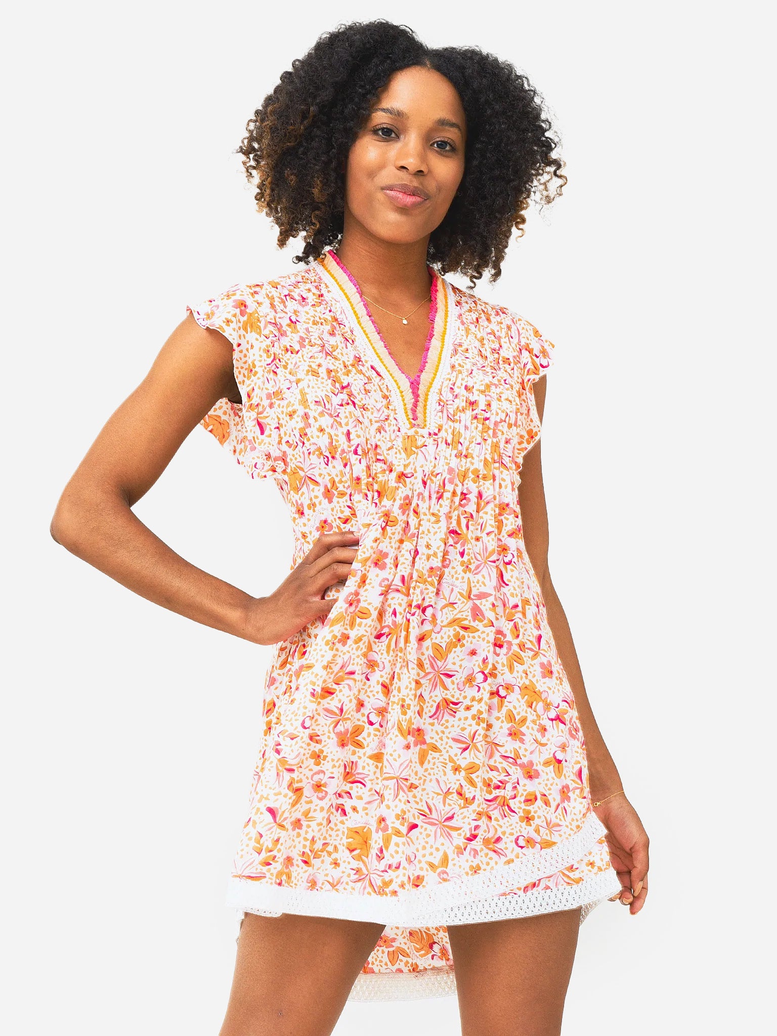 Poupette St. Barth Women's Sasha Mini Dress - Saint Bernard