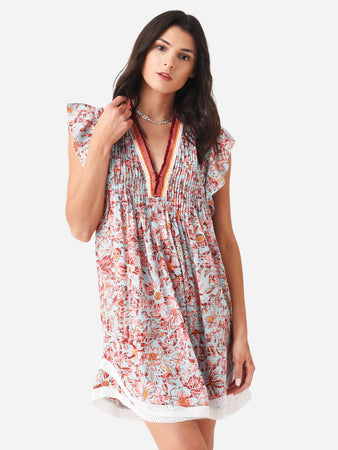 poupette st barth sasha mini dress Poupette St Barth Women's Sasha Mini Dress – Saint Bernard