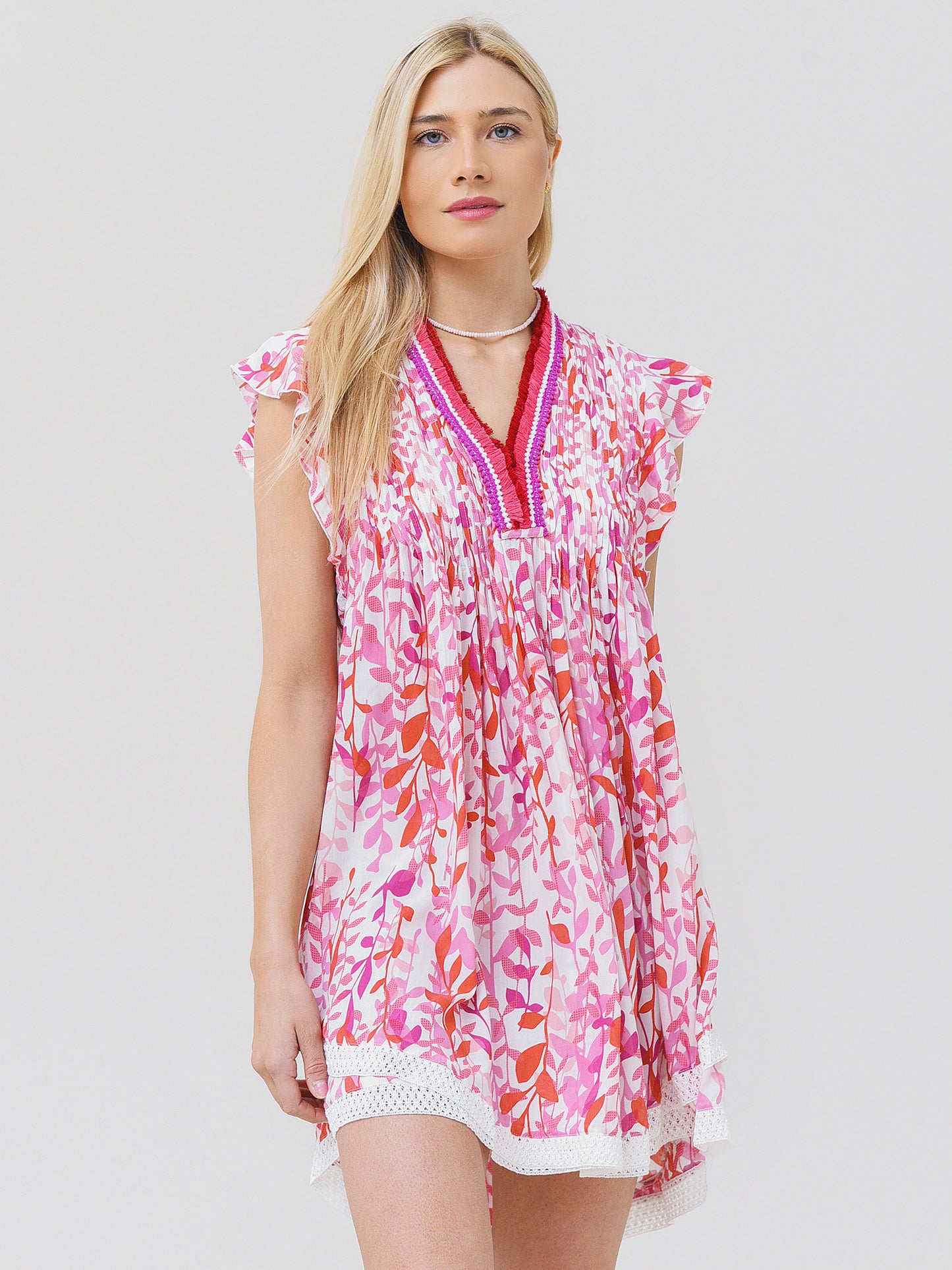 Poupette St. Barth Women's Sasha Mini Dress - Saint Bernard