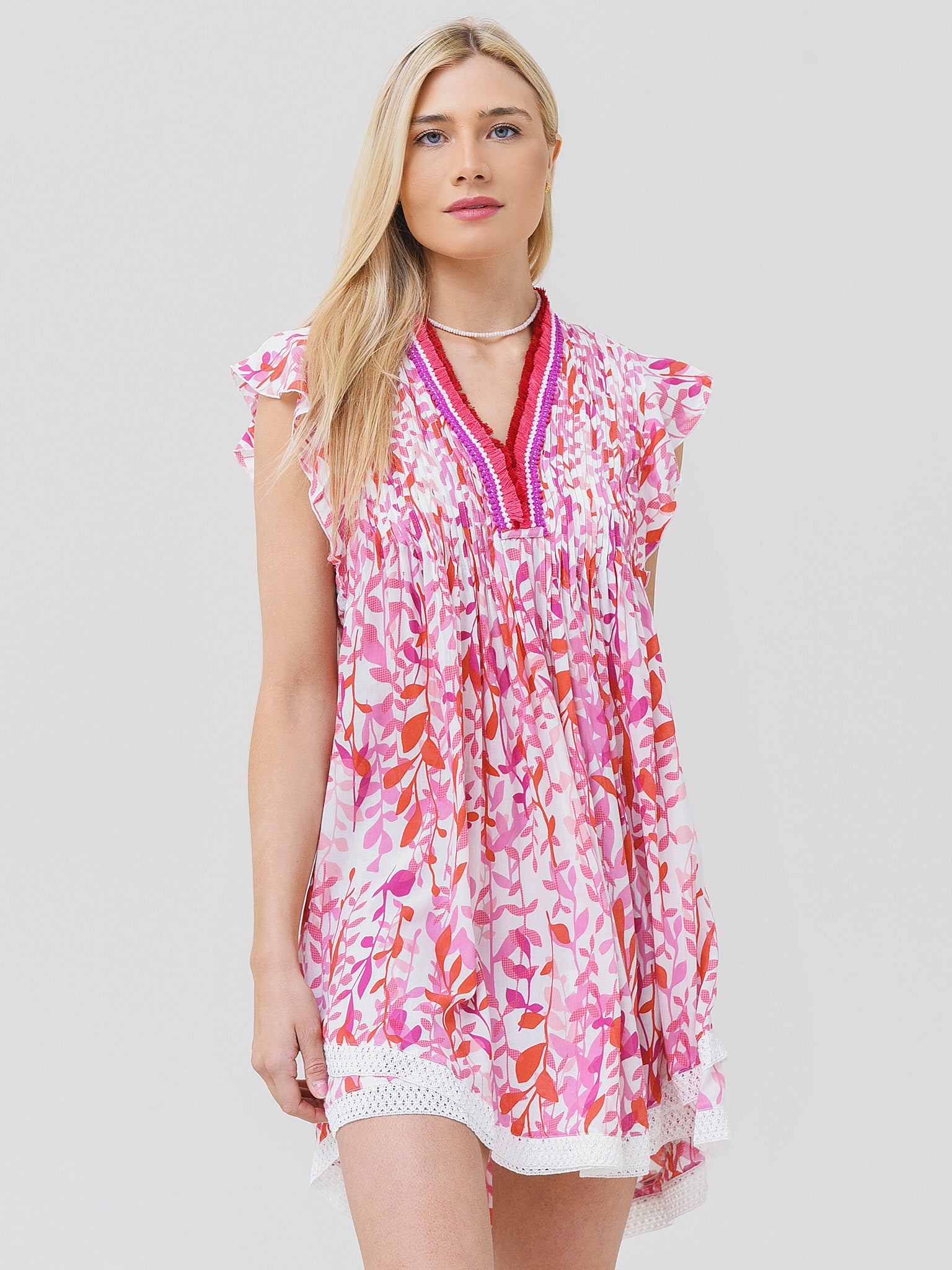 Poupette St. Barth Women's Sasha Mini Dress - Saint Bernard