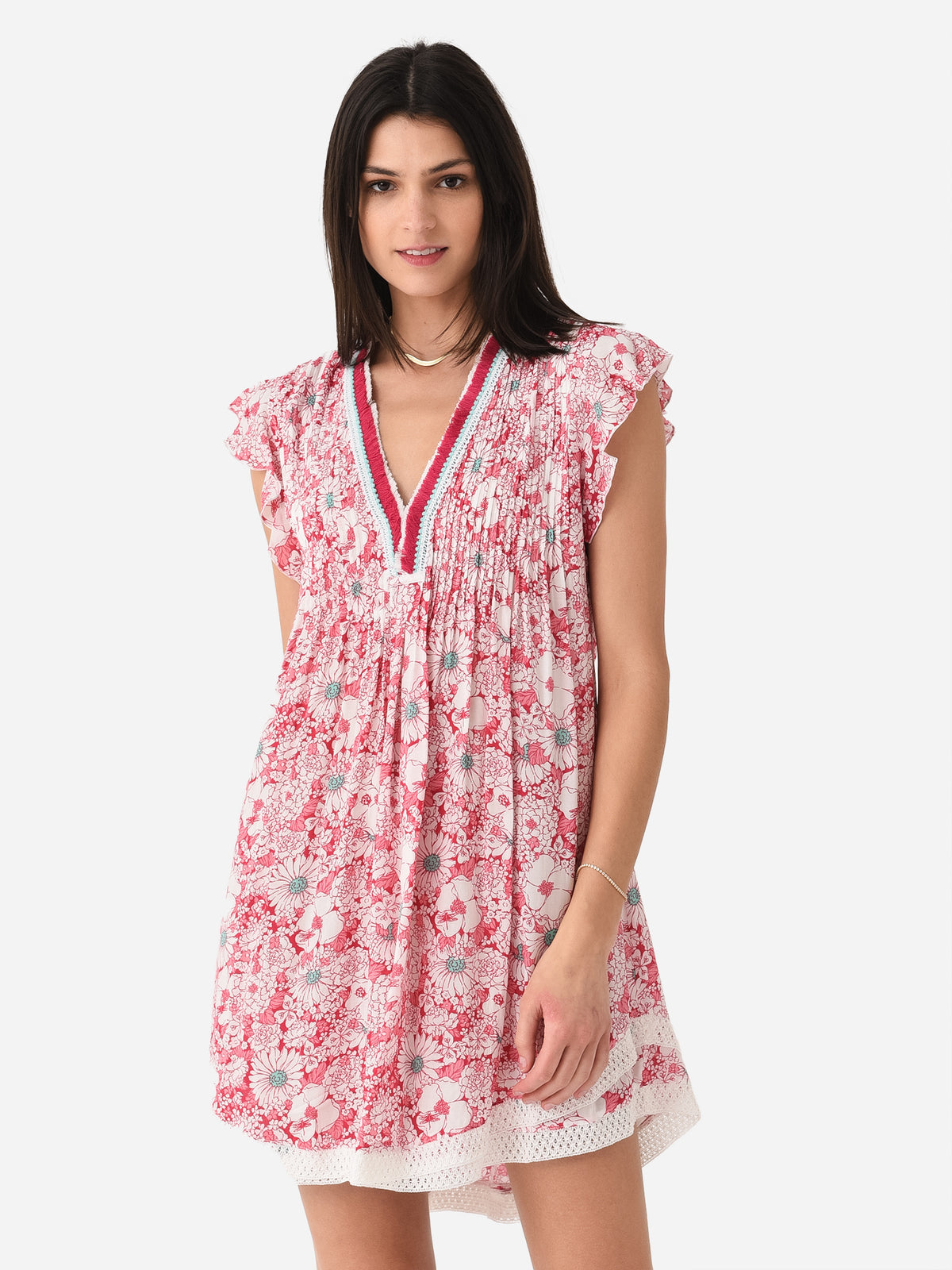 Poupette St Barth Women's Sasha Mini Dress - Saint Bernard
