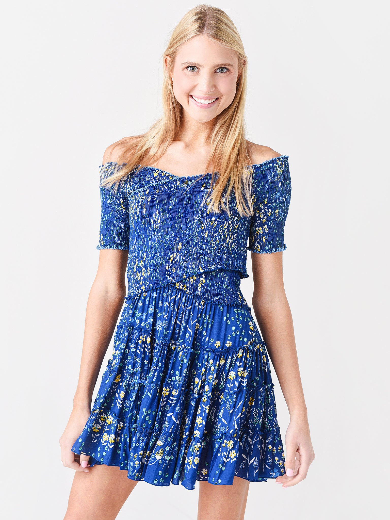 Poupette St Barth Women's Soledad Mini Dress - Saint Bernard