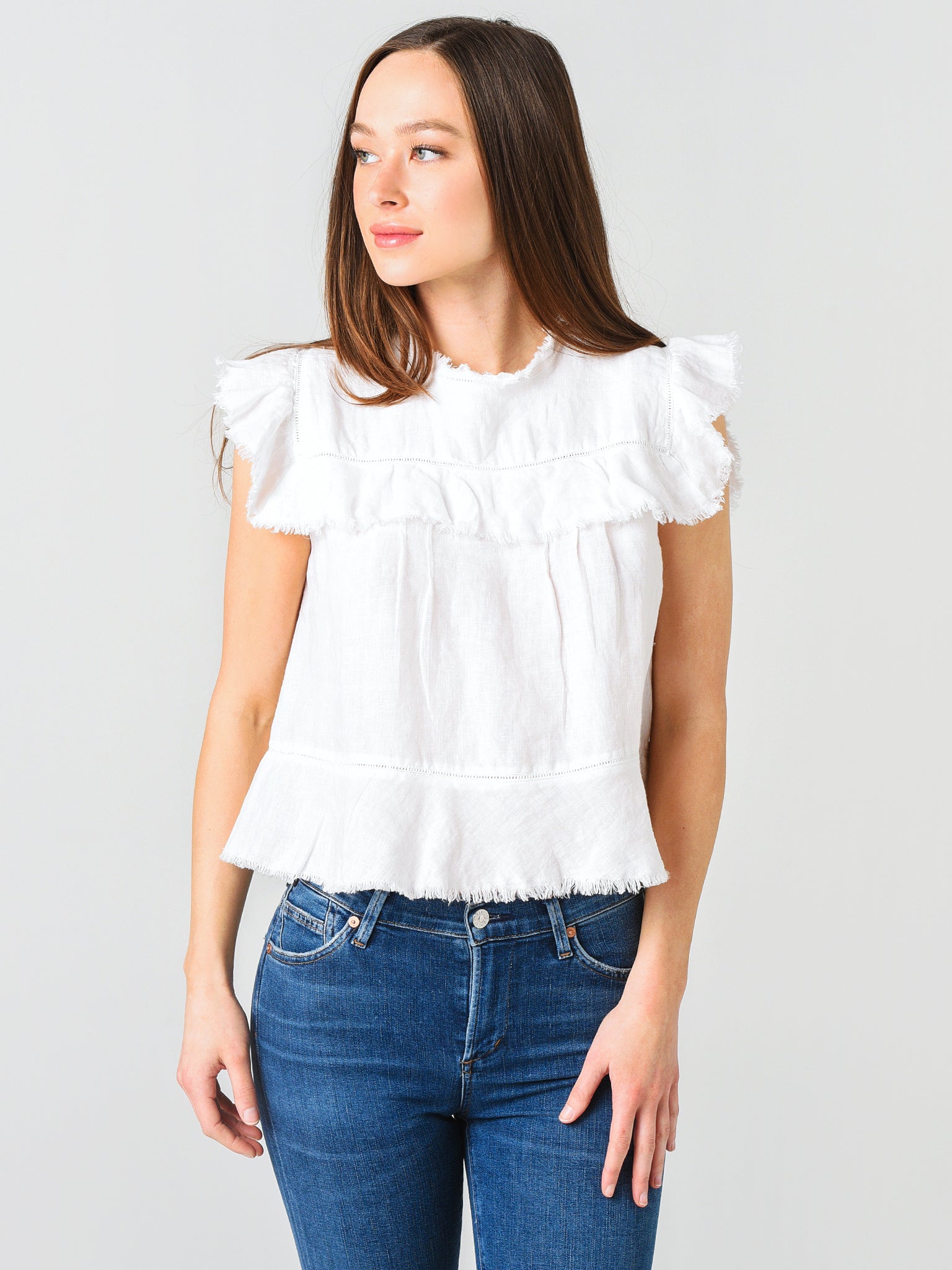 Faherty Brand Women's Willena Top - Saint Bernard