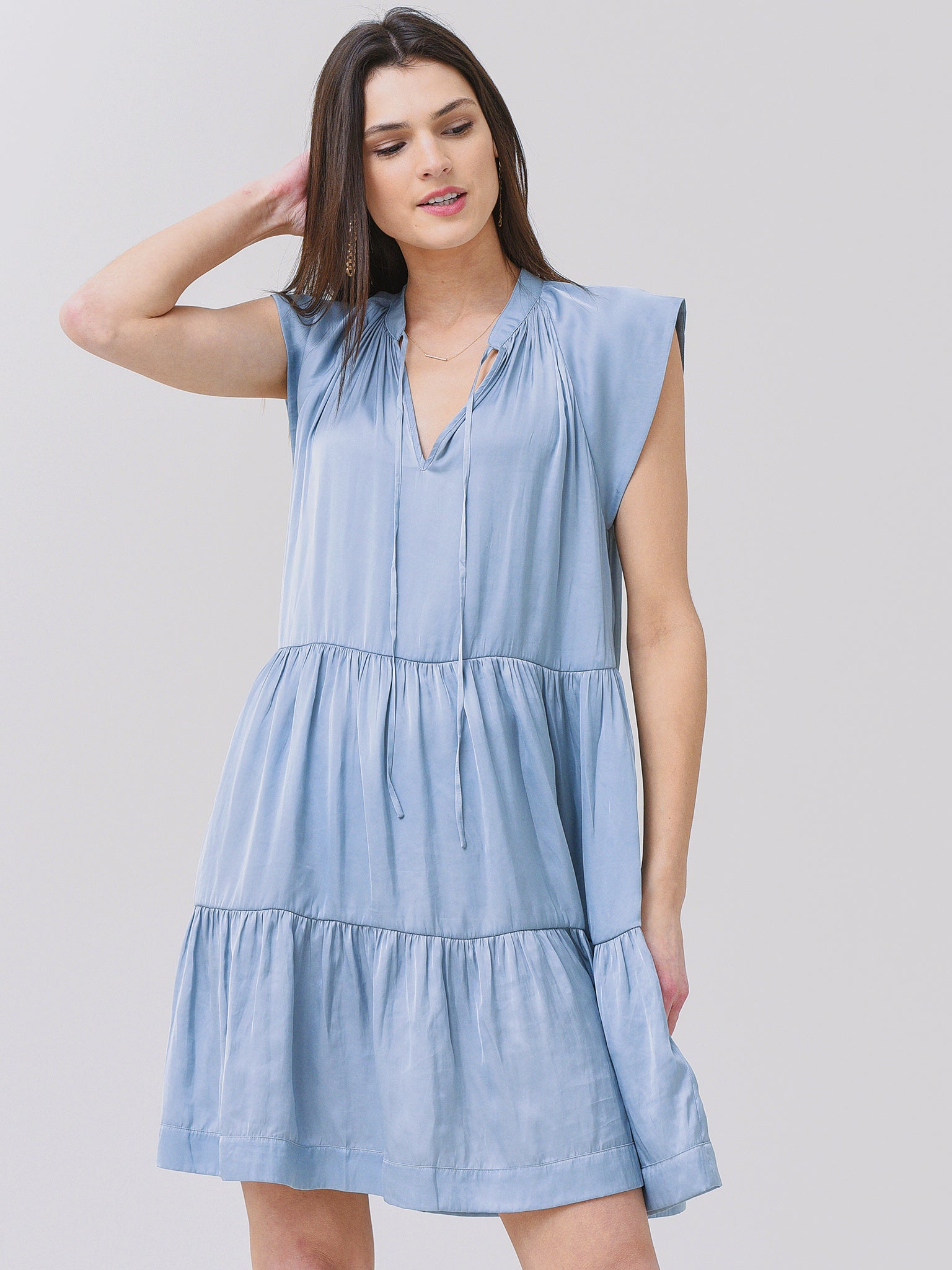 Zadig & Voltaire Women's Rito Satin Dress - Saint Bernard