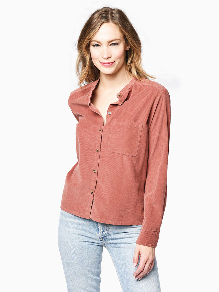 Xirena Greycen Cord Shirt - Saint Bernard
