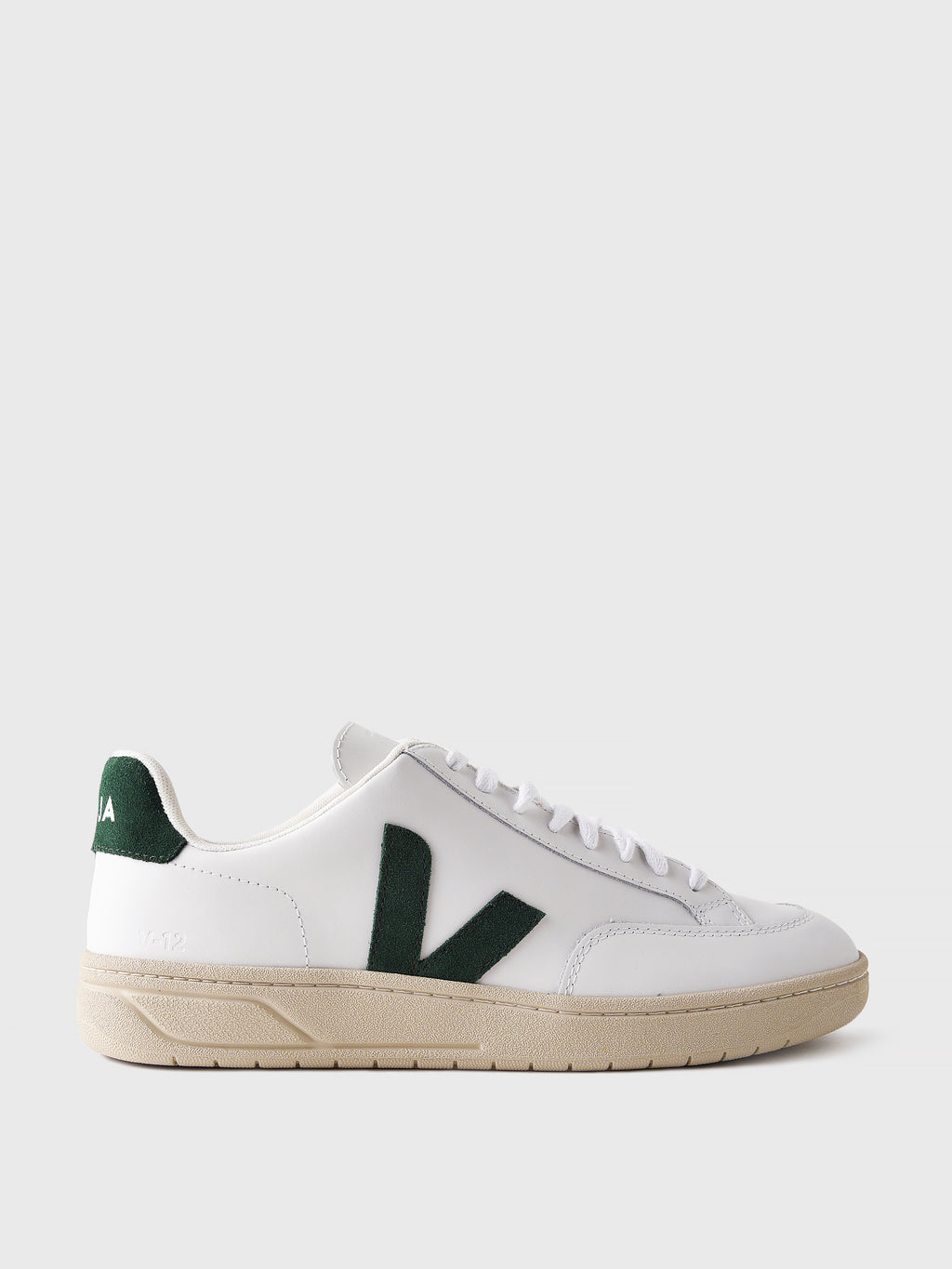 Veja Men's V-12 Leather Sneaker - Saint Bernard
