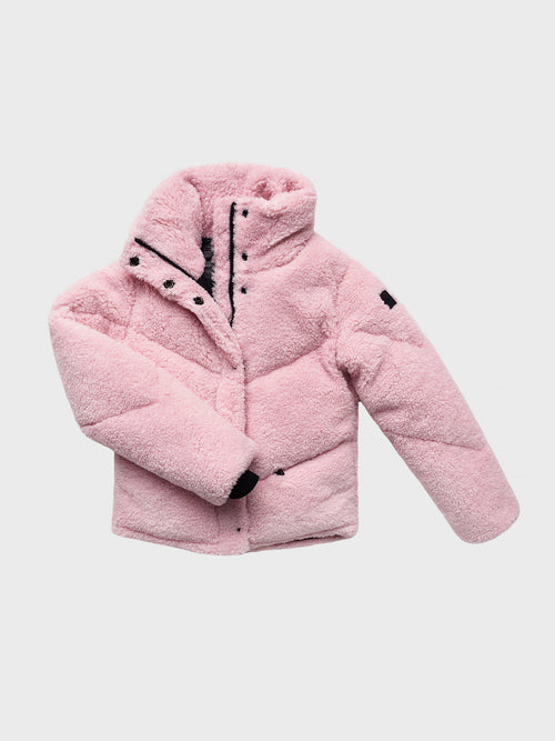 Sam Girls' Athlete Sherpa Fleece Coat - Saint Bernard