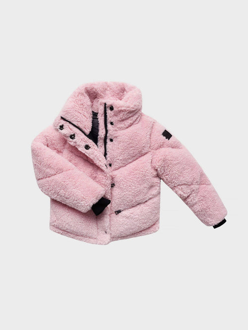 Sam Toddler Girls' Sherpa Athlete Jacket - Saint Bernard