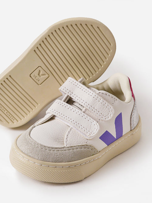 VEJA Kids' Small V-12 Chromefree Sneaker