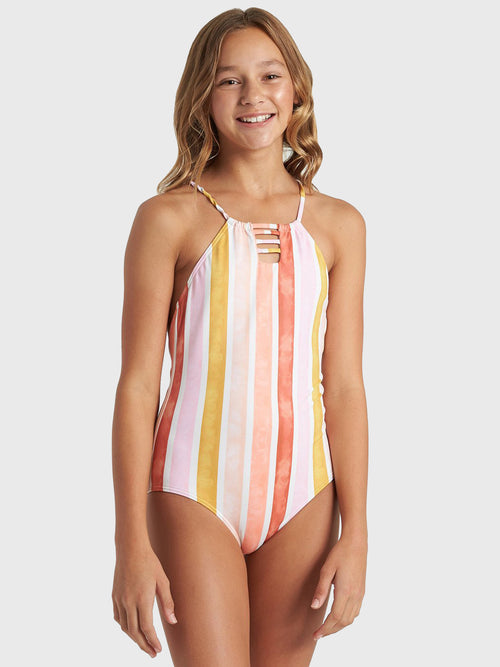 Billabong Girls' So Stoked One-Piece Swimsuit