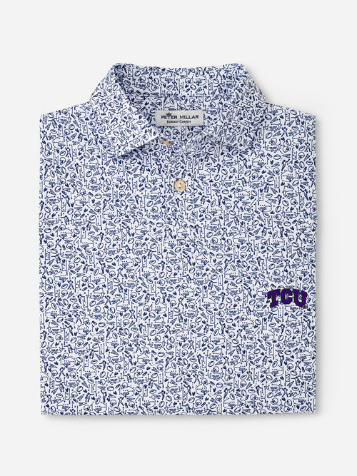 Peter Millar Youth Collegiate Boys' Gameday Performance Jersey Polo