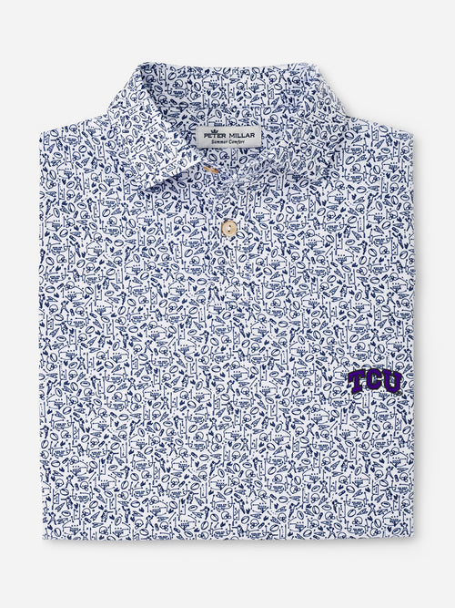 Peter Millar Youth Collegiate Boys' Gameday Performance Jersey Polo