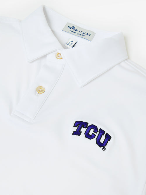Peter Millar Youth Collegiate Boys' Solid Performance Jersey Polo
