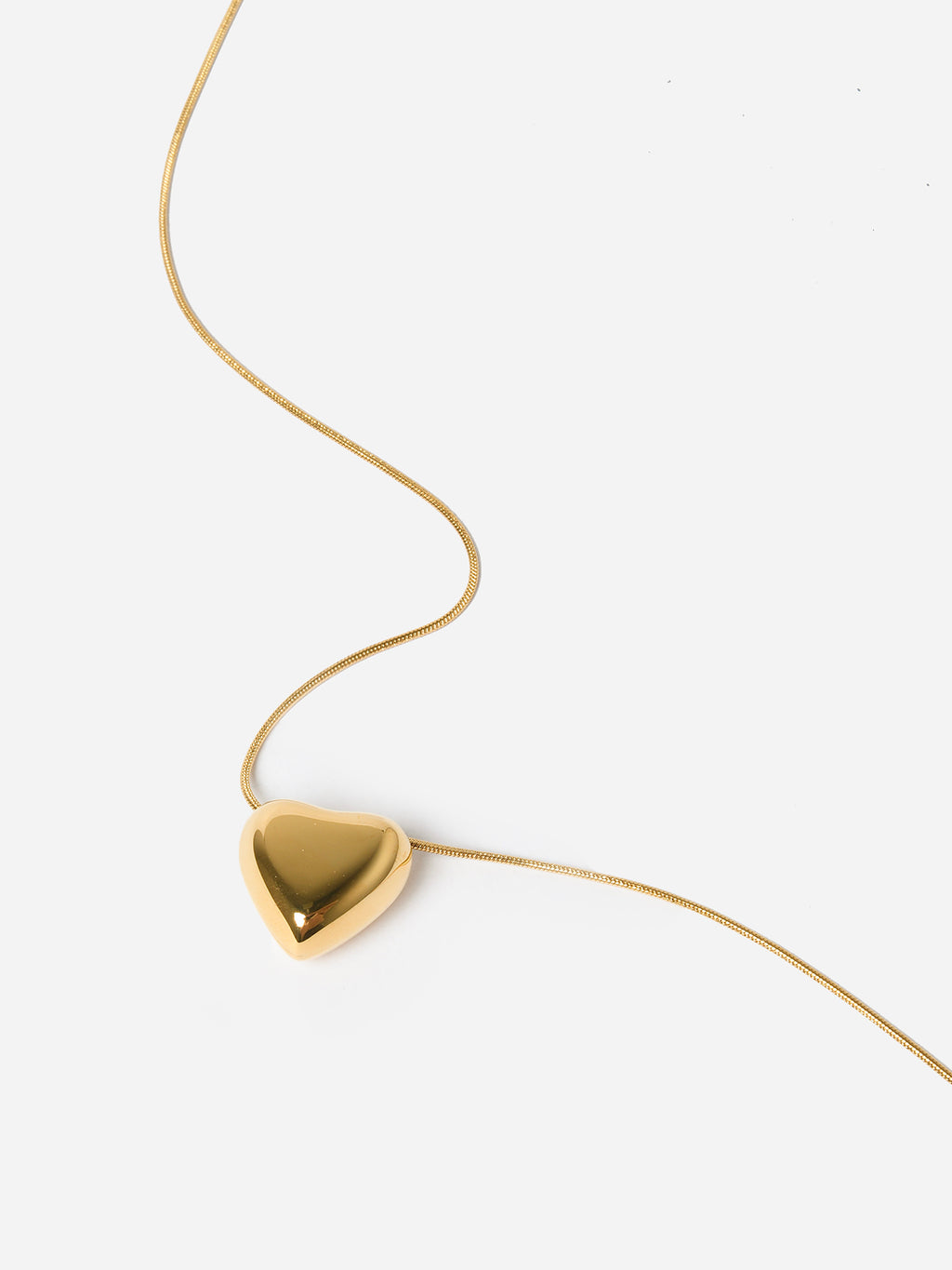 Casa Clara Women's Yellow Heart Necklace - Saint Bernard