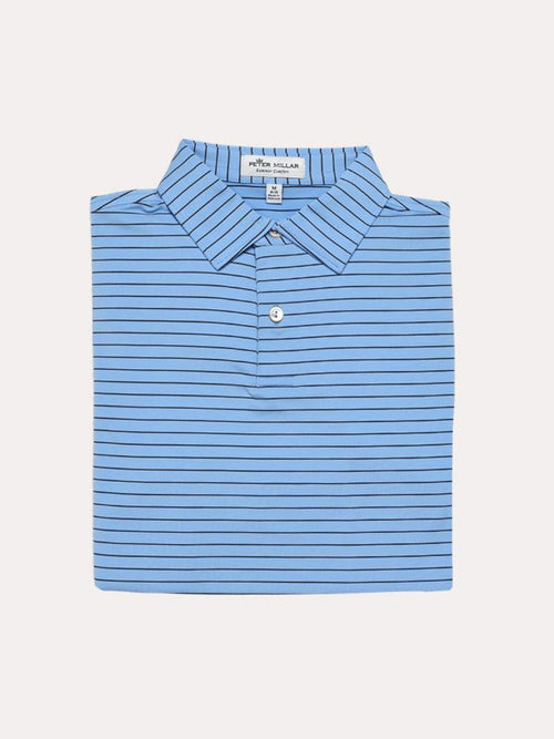 Peter Millar Crafty Stripe Youth Stretch Jersey Polo