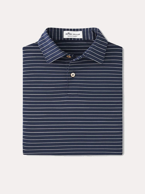 Peter Millar Crafty Stripe Youth Stretch Jersey Polo