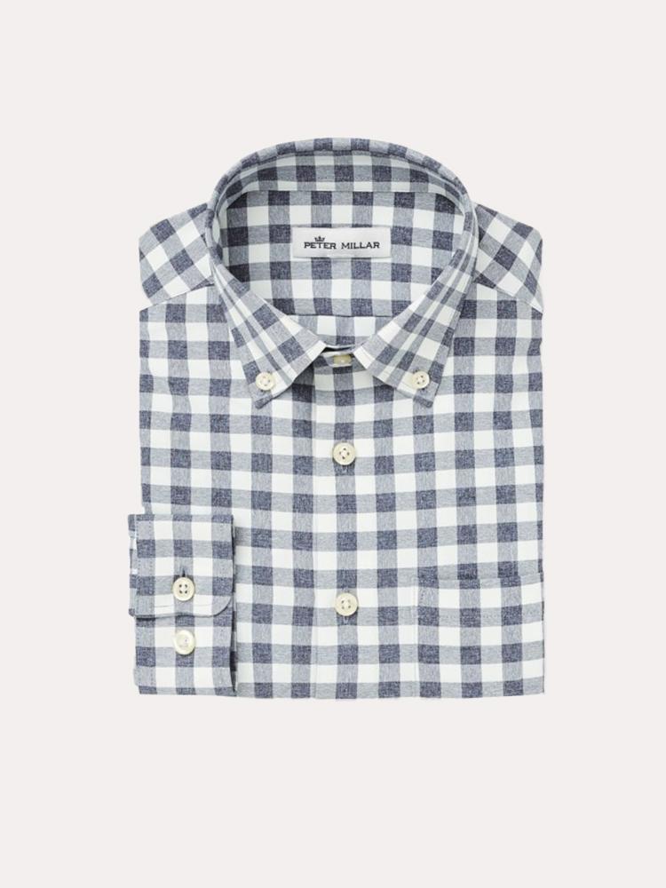 Peter Millar Boys' Jordan Natural Touch Performance Sport Shirt - Saint Bernard