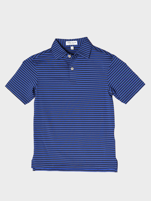 Peter Millar Boys' Mills Stripe Sean Polo