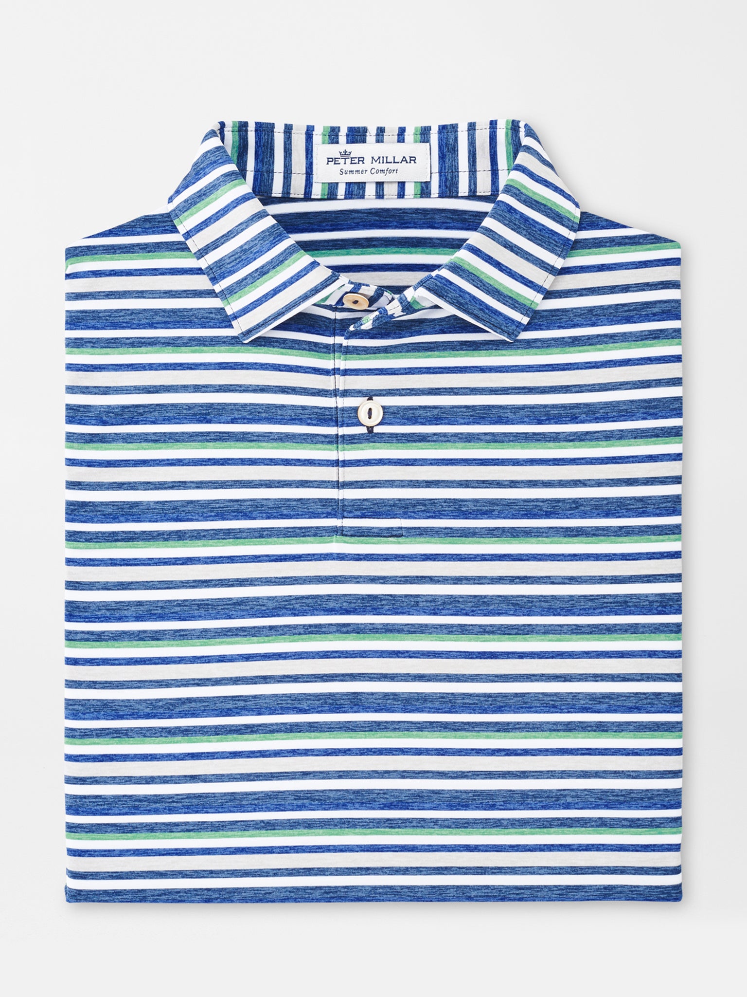 Peter Millar Youth Collection Boys' Edmund Performance Polo - Saint Bernard