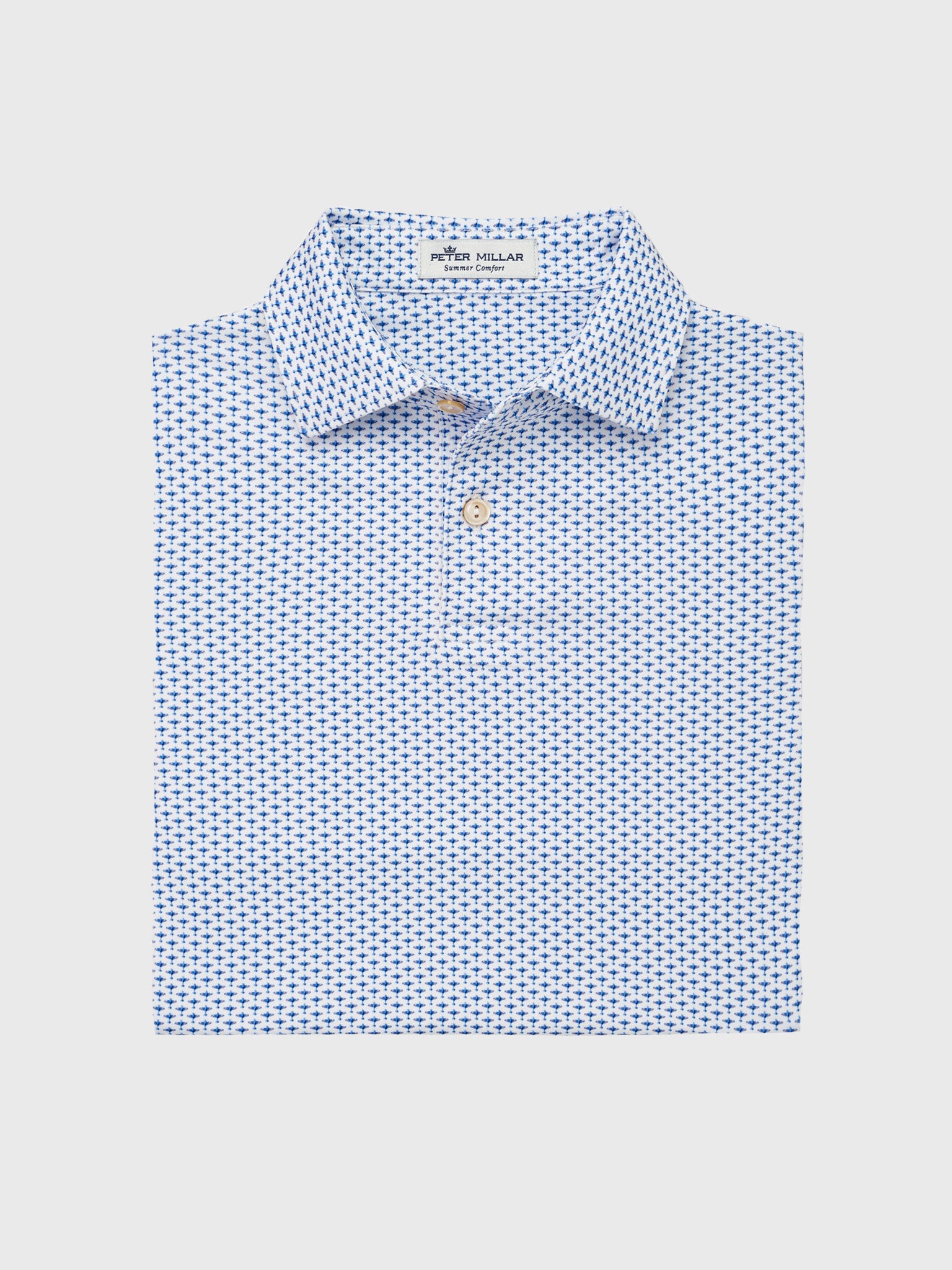 Peter Millar Crown Sport Boys' Mississippi Performance Polo - Saint Bernard