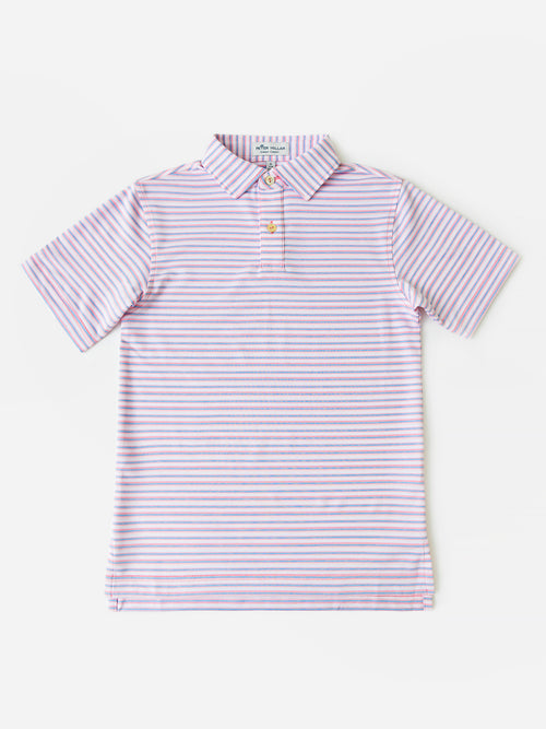Peter Millar Youth Collection Boys' Captain Performance Jersey Polo
