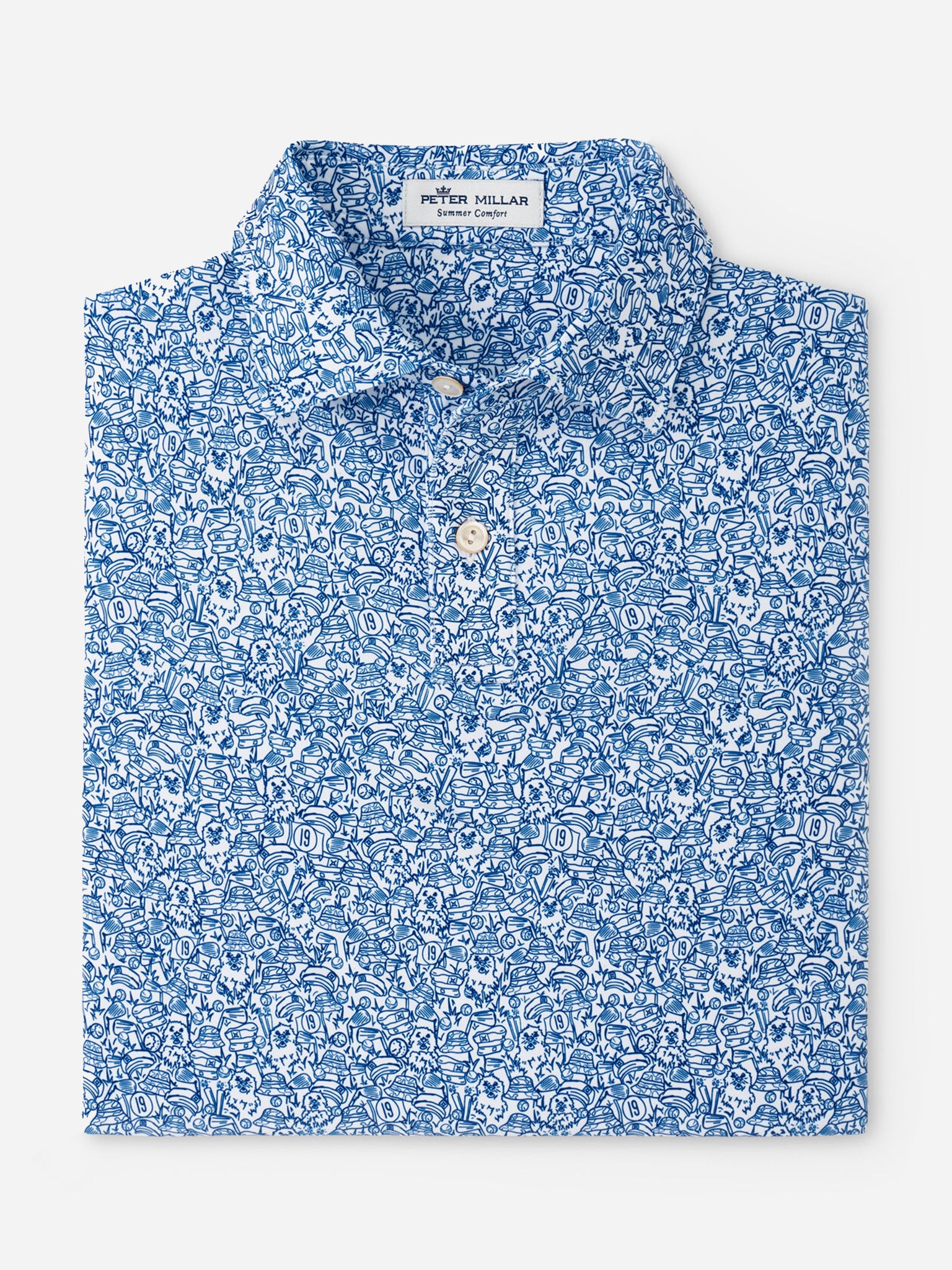 Peter Millar Youth Collection Boys' Tillis Performance Jersey Polo