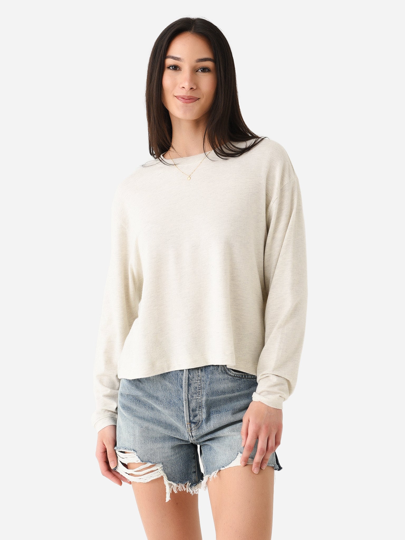 American Vintage Women's Long Sleeve T-Shirt - Saint Bernard