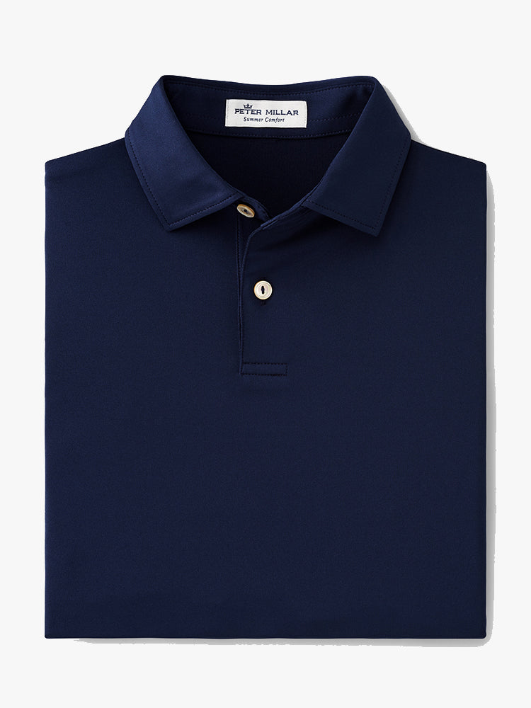 Peter Millar Youth Collection Boys' Solid Stretch Jersey Polo - Saint Bernard