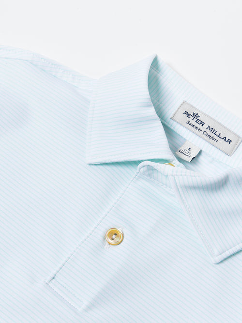 Peter Millar Youth Boys' Halford Stripe Performance Polo