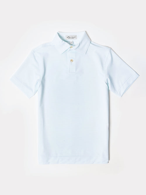 Peter Millar Youth Boys' Halford Stripe Performance Polo
