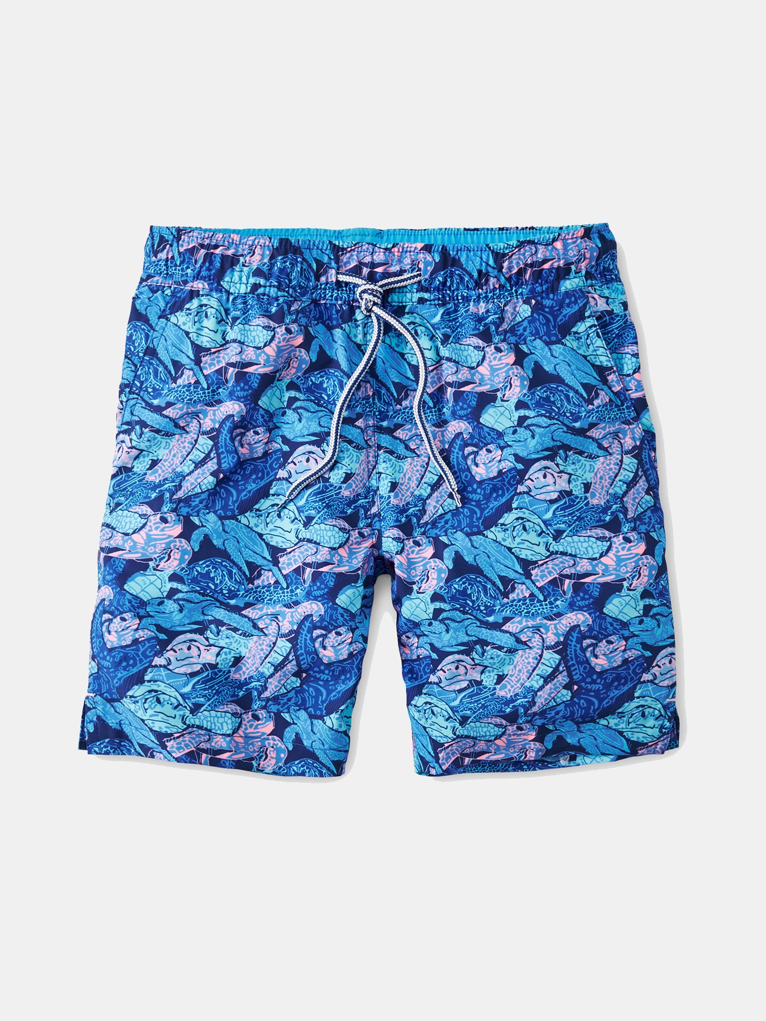 Peter Millar Collection Youth Flippers Up Swim Trunk - Saint Bernard