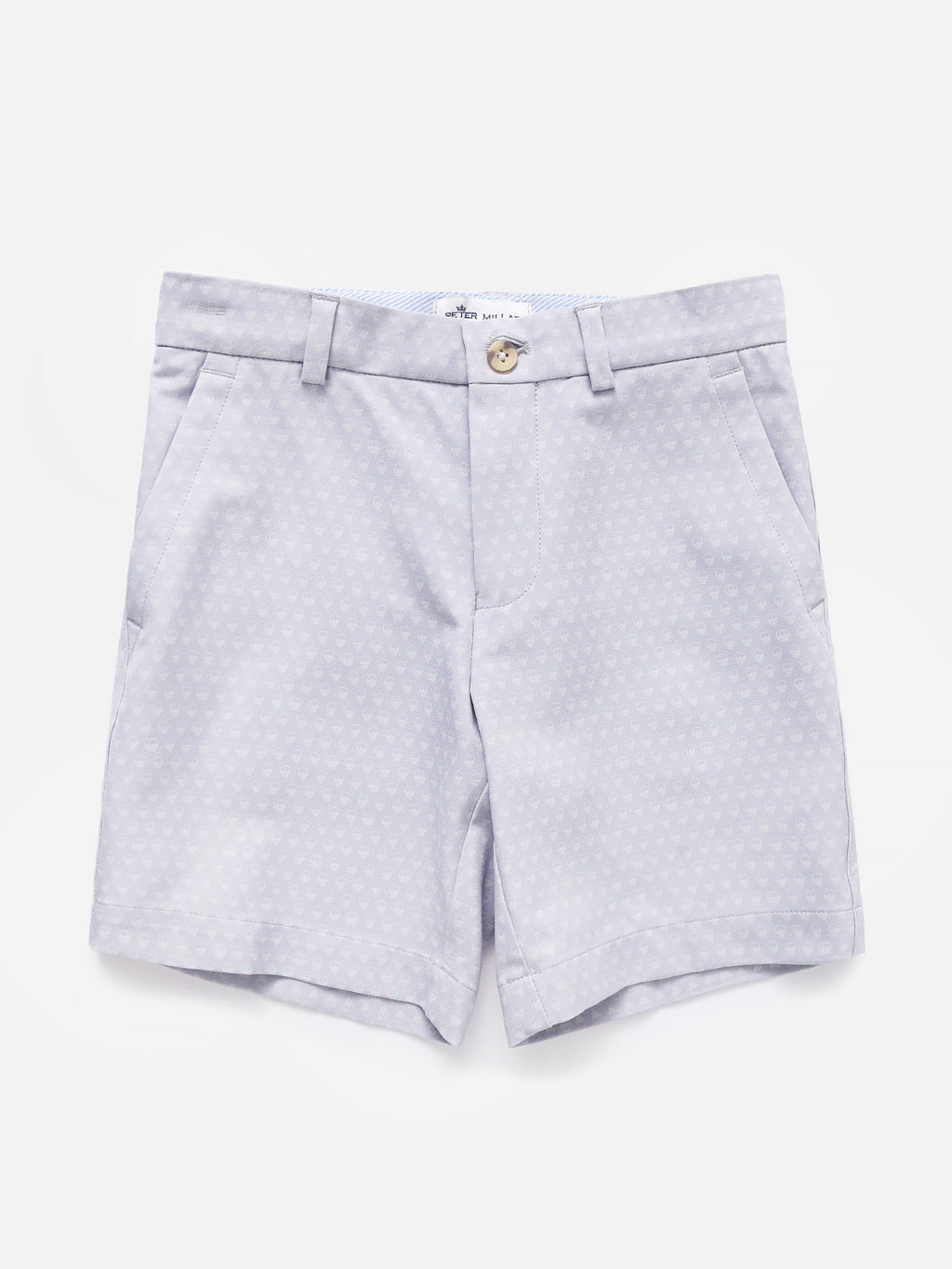 Peter Millar Youth Collection Boys' Salem Seeing Double Performance Short - Saint Bernard