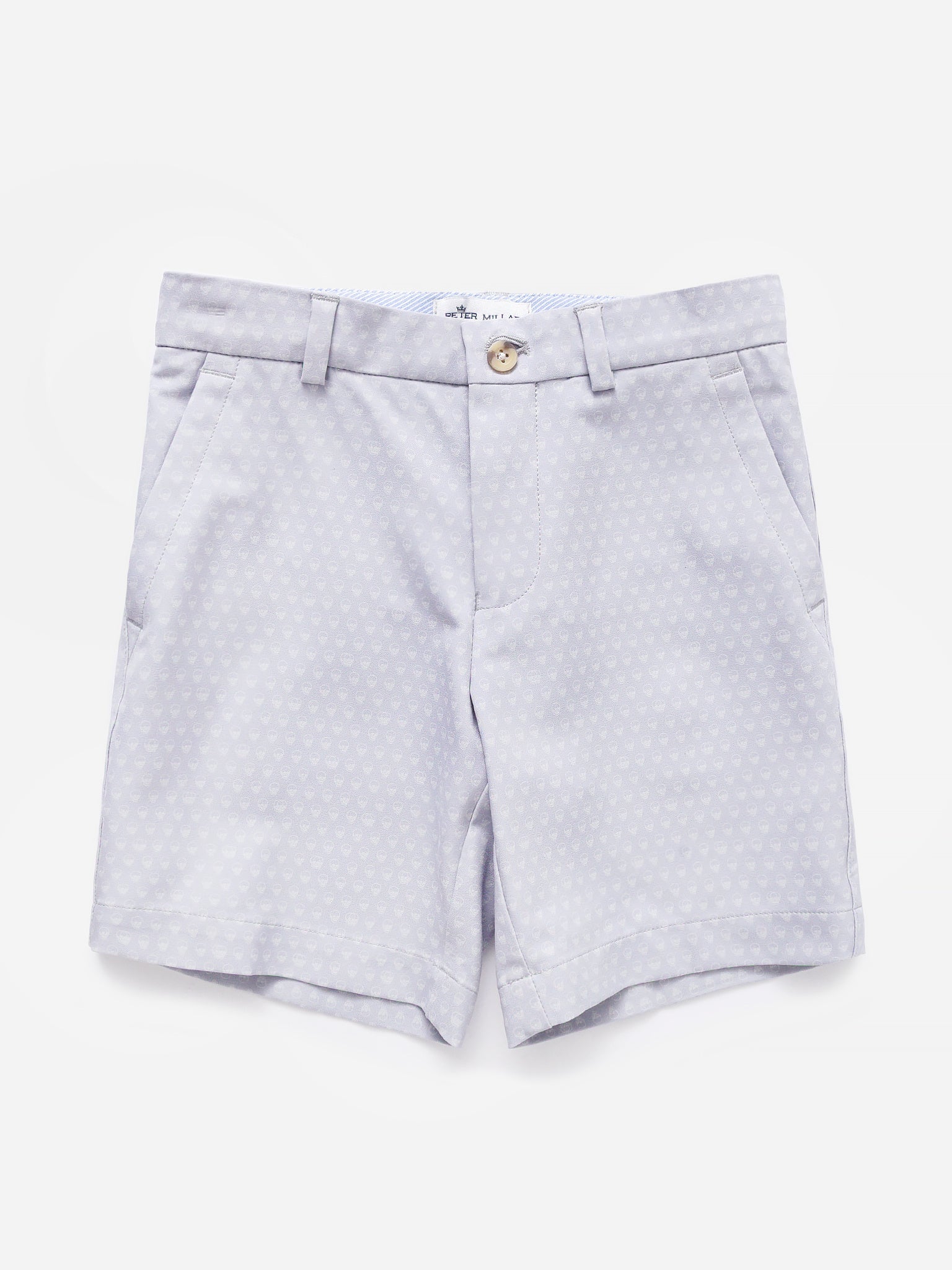 Peter Millar Youth Collection Boys' Salem Seeing Double Performance Short - Saint Bernard