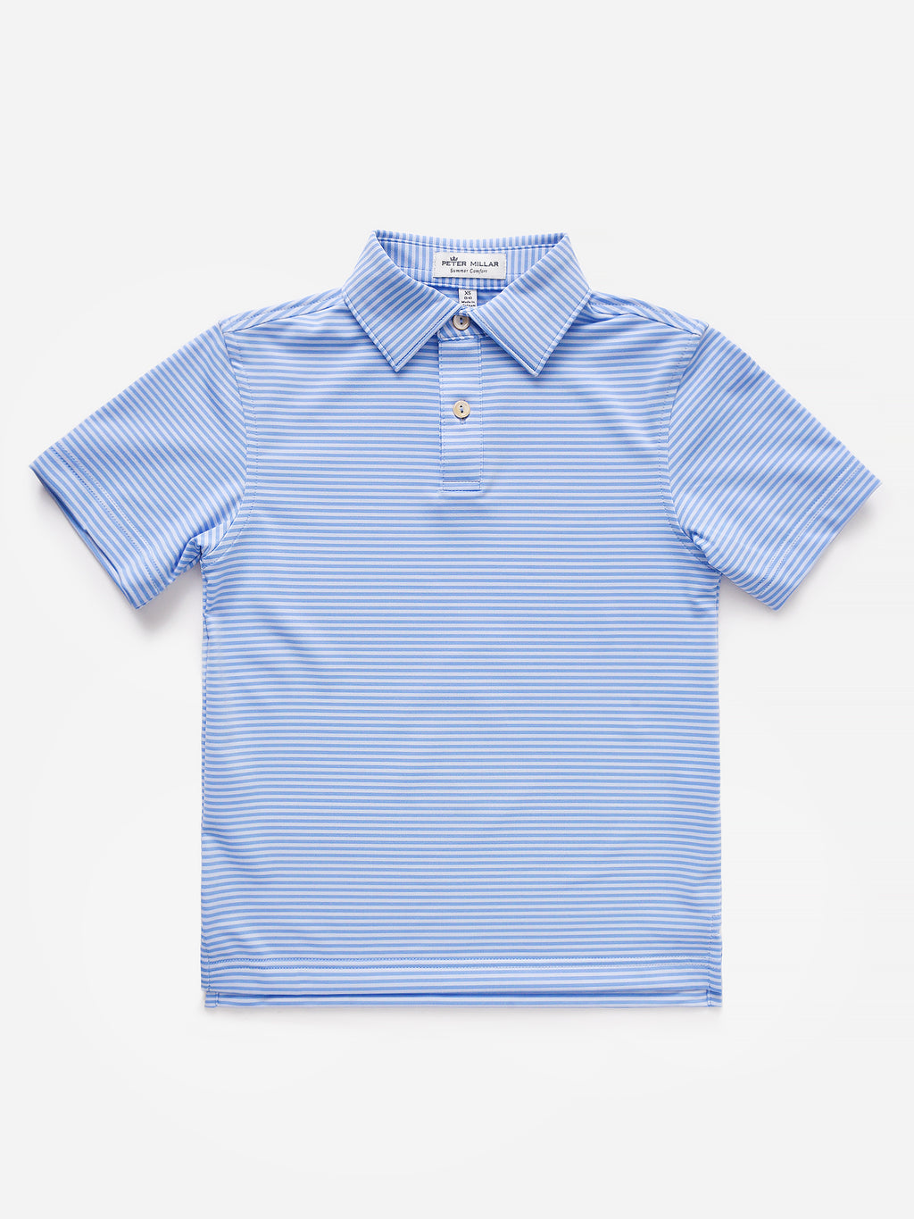 Peter Millar Youth Collection Boys' Hales Youth Performance Jersey Polo - Saint Bernard