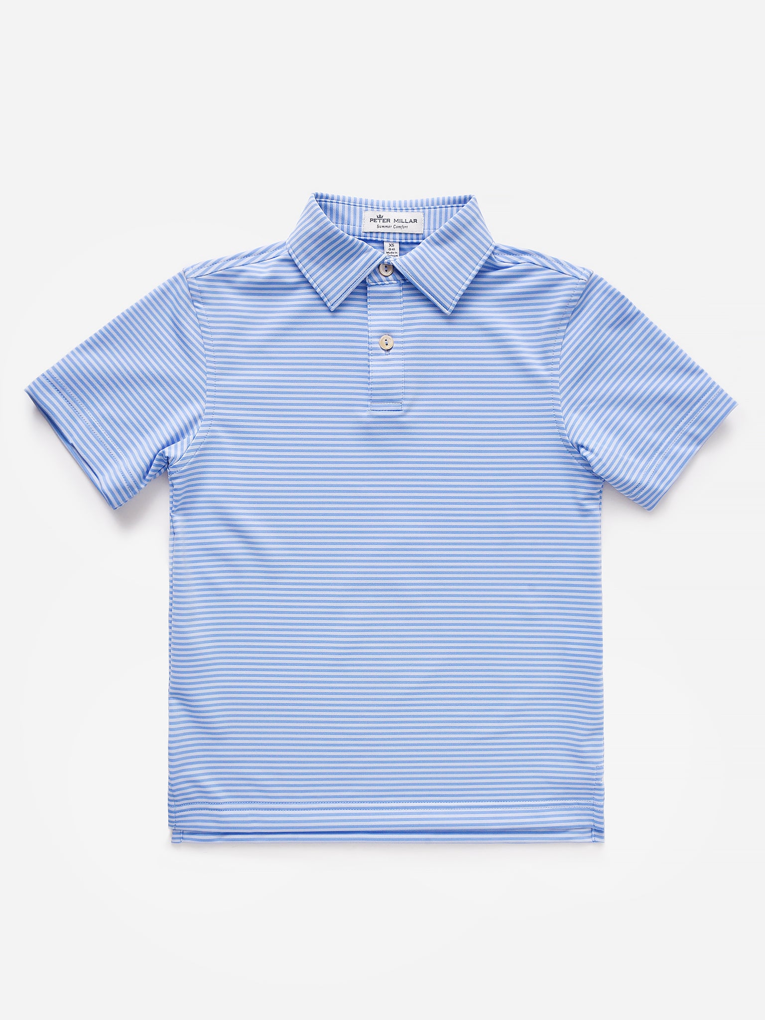 Peter Millar Youth Collection Boys' Hales Youth Performance Jersey Polo - Saint Bernard