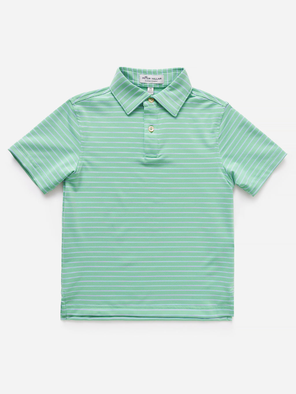 Peter Millar Youth Collection Boys' Drum Performance Jersey Polo - Saint Bernard
