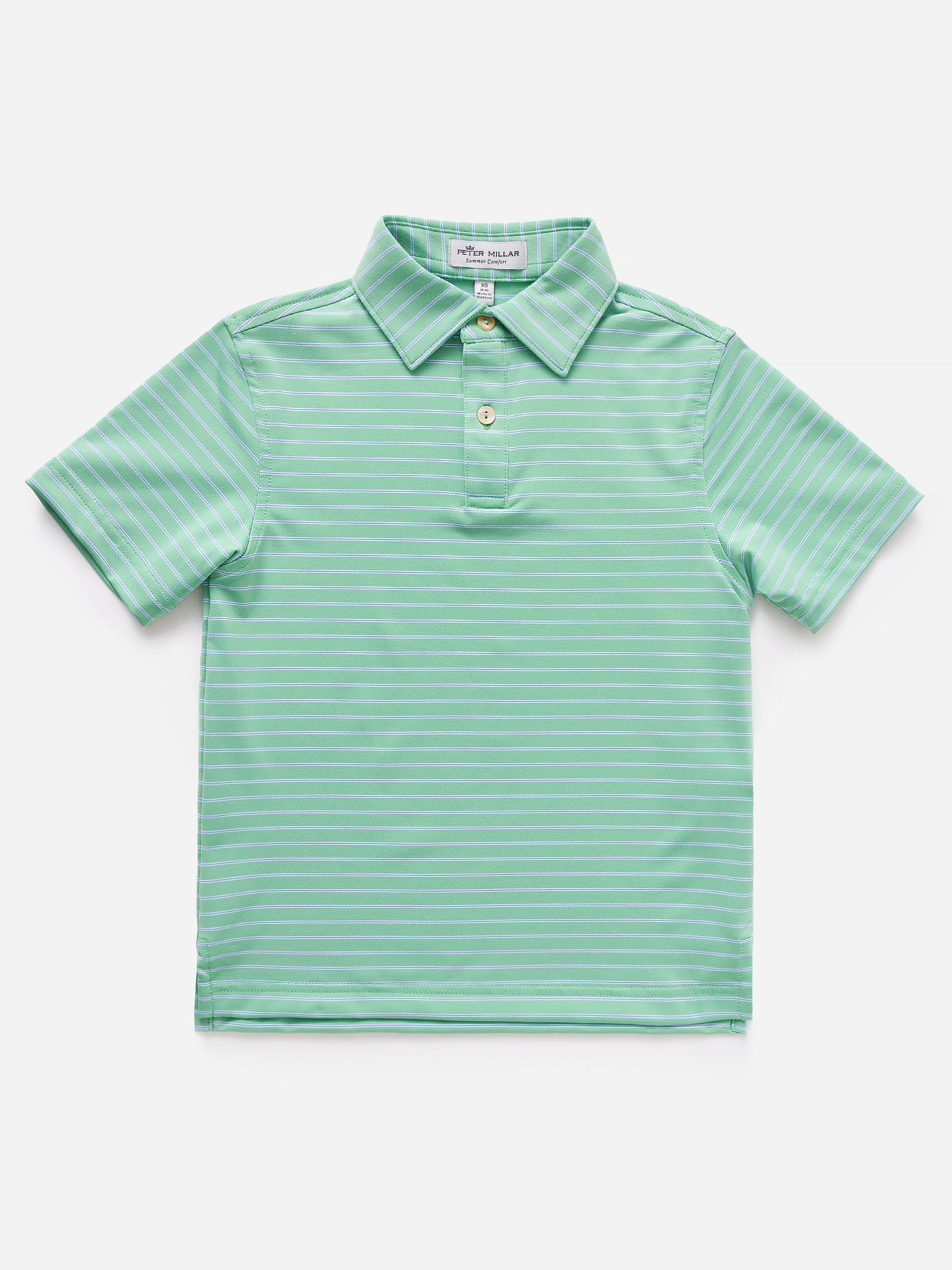 Peter Millar Youth Collection Boys' Drum Performance Jersey Polo - Saint Bernard