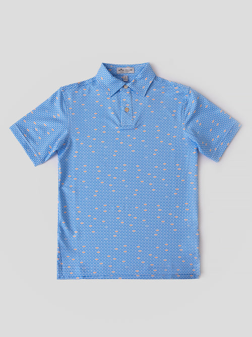 Peter Millar Youth Collection Boys' Sunnies Performance Jersey Polo