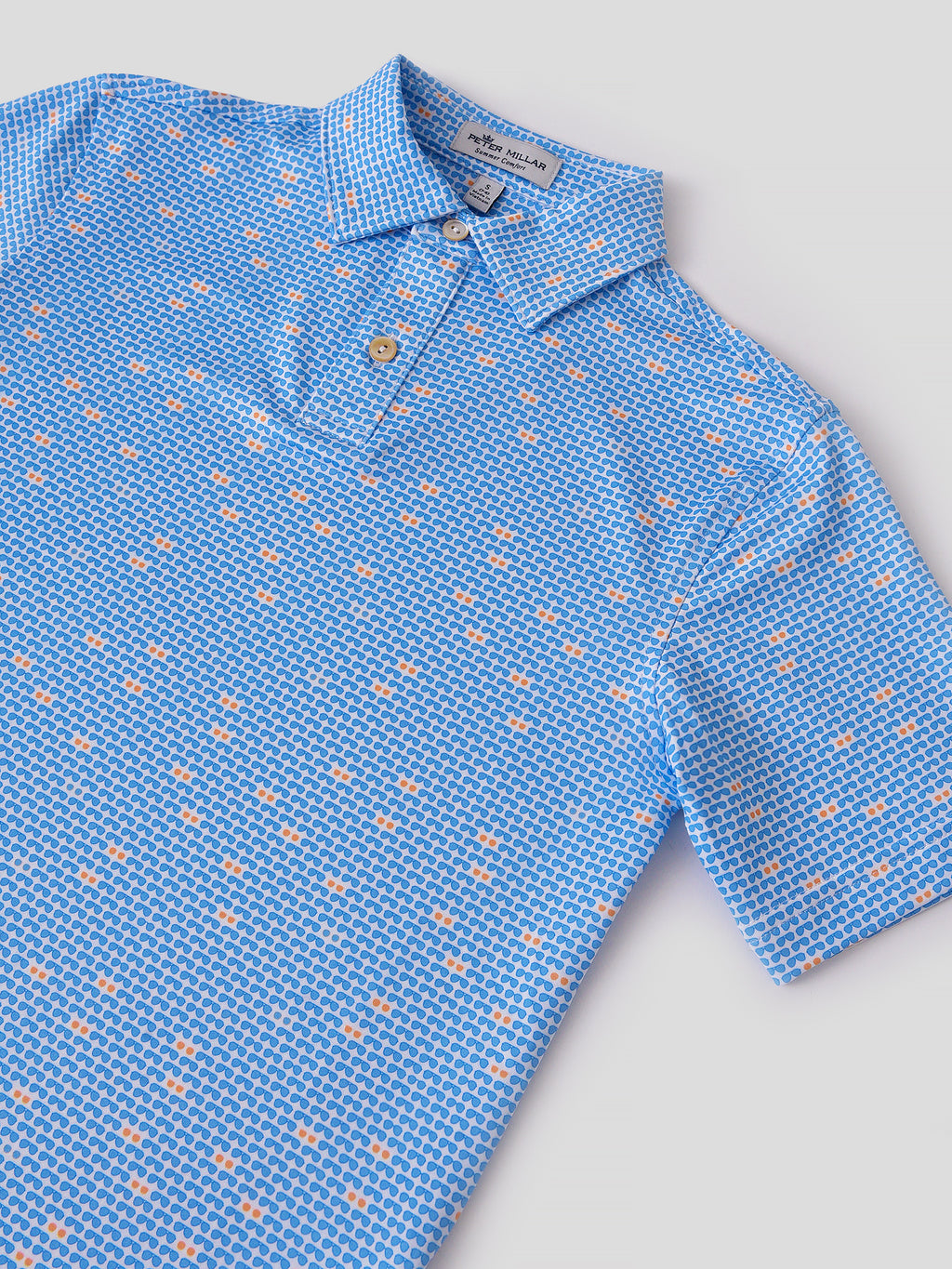 Peter Millar Youth Collection Boys' Sunnies Performance Jersey Polo - Saint Bernard